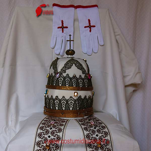 Abito talare di Papa Celestino V - © Costumi di Scena®