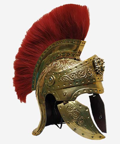 Roman helmets