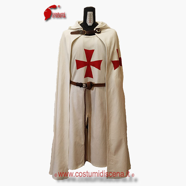 Crociati Costume Medioevo Costume crociati templare Cavalieri Templari Taglia L 
