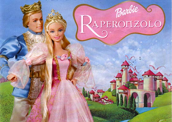 Barbie Rapunzel costume (Mattel)