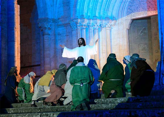 Passion play - Casamari Abbey