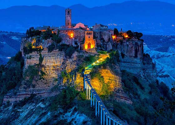 The living crib of Civita Bagnoregio