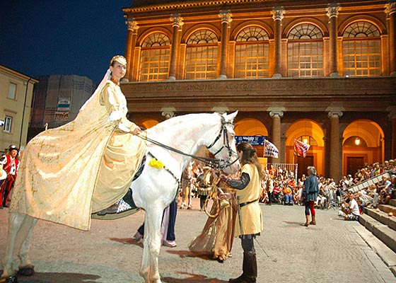 Historical parade of Rimini