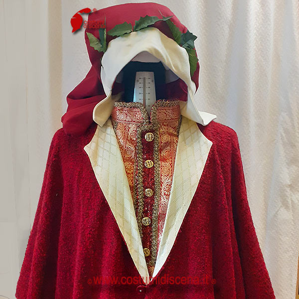 Abito di Dante Alighieri - © Costumi di Scena®