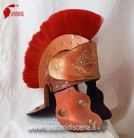 Roman helmets in leather - © Costumi di Scena®